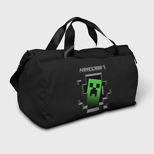 Спортивная сумка Minecraft Creeper / 3D-принт – фото 1