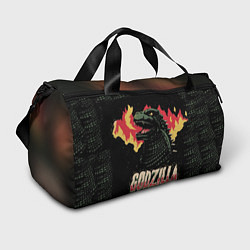 Сумки спортивные Flame Godzilla, цвет: 3D-принт