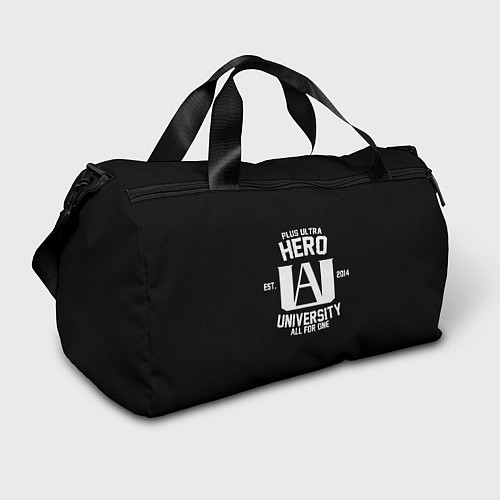 Спортивная сумка My Hero Academia белый лого / 3D-принт – фото 1