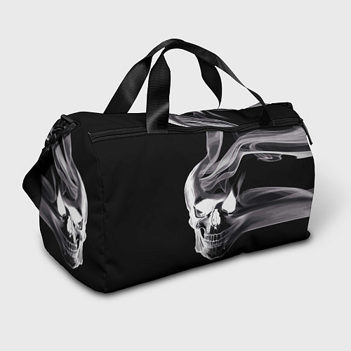 Спортивная сумка Wind - smoky skull / 3D-принт – фото 1