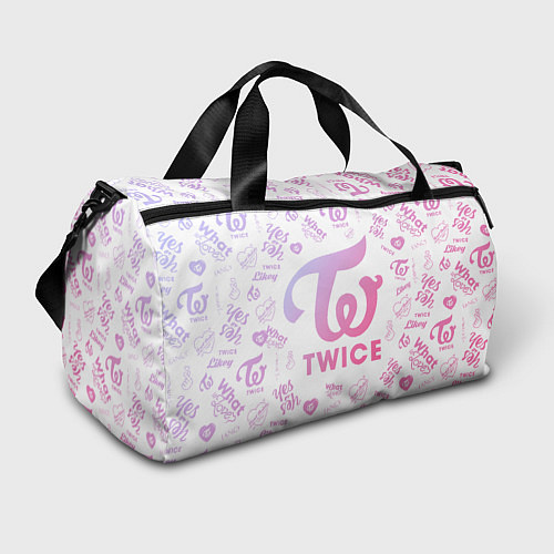Спортивная сумка TWICE / 3D-принт – фото 1