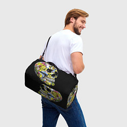 Сумки спортивные Graffiti - Skull, цвет: 3D-принт — фото 2