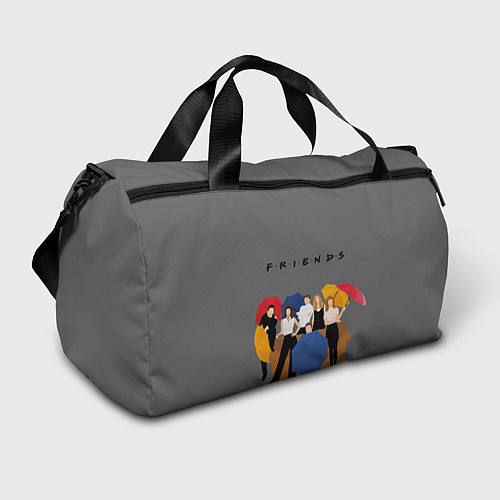 Спортивная сумка Friends with Umbrellas / 3D-принт – фото 1