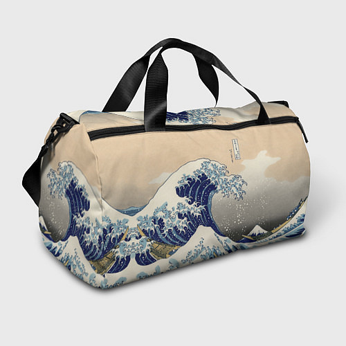 Спортивная сумка Kanagawa Wave Art / 3D-принт – фото 1