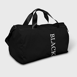Спортивная сумка Чёрная футболка с текстом