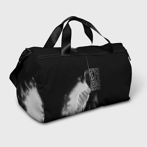 Спортивная сумка Fencing is the art / 3D-принт – фото 1