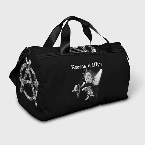 Спортивная сумка Король и Шут Анархия спина / 3D-принт – фото 1