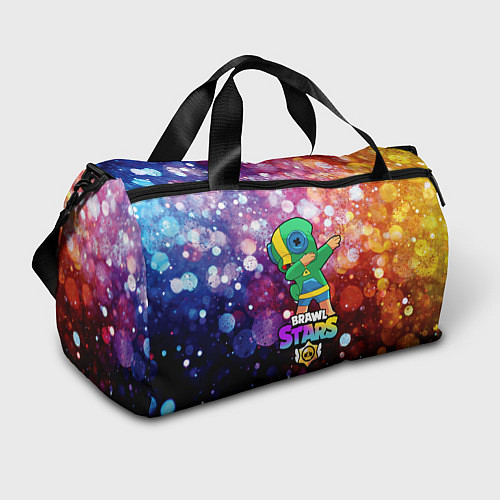 Спортивная сумка Brawl Stars Leon, Dab / 3D-принт – фото 1