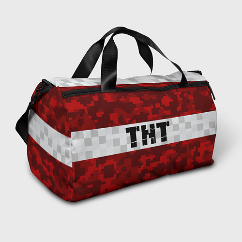 Спортивная сумка MINECRAFT TNT / 3D-принт – фото 1