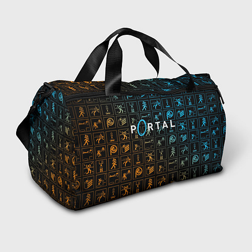 Спортивная сумка PORTAL / 3D-принт – фото 1