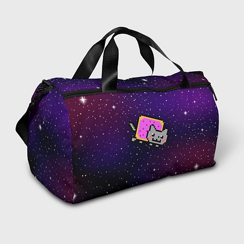Спортивная сумка Nyan Cat / 3D-принт – фото 1