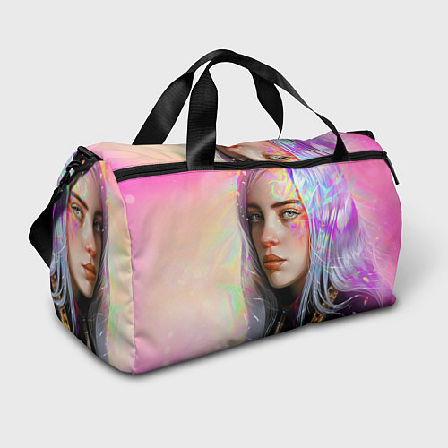 Спортивная сумка Billie Pinky Wave / 3D-принт – фото 1