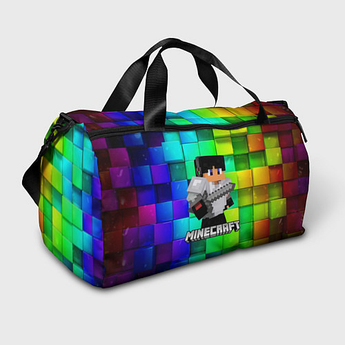 Спортивная сумка Minecraft Майнкрафт / 3D-принт – фото 1