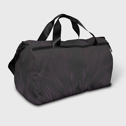 Спортивная сумка Фиолетовое пламя / 3D-принт – фото 1