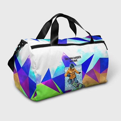 Спортивная сумка Сноуборд / 3D-принт – фото 1