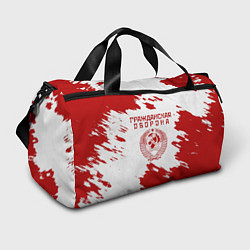 Сумки спортивные Гражданская оборона, цвет: 3D-принт