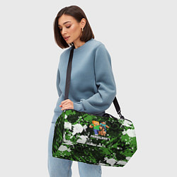 Сумки спортивные Minecraft Майнкрафт, цвет: 3D-принт — фото 2