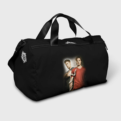 Спортивная сумка Supernatural / 3D-принт – фото 1