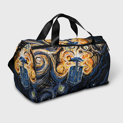 Спортивная сумка Van Gogh Tardis / 3D-принт – фото 1