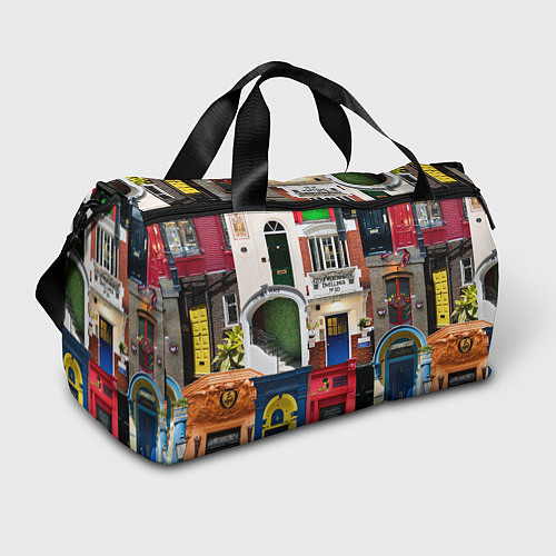 Спортивная сумка London doors цифровой коллаж / 3D-принт – фото 1