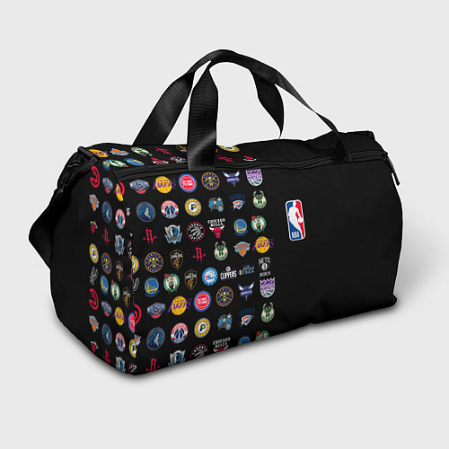 Спортивная сумка NBA Team Logos 2 / 3D-принт – фото 1