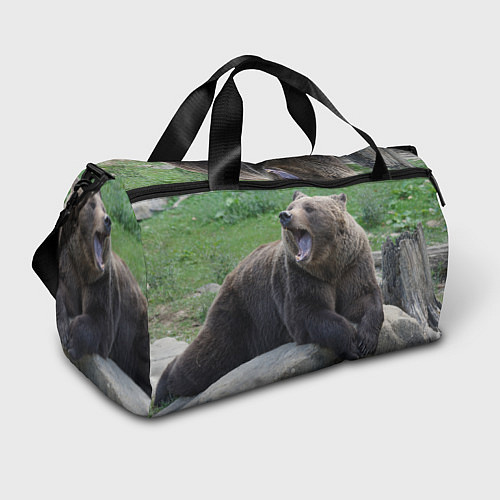 Спортивная сумка Медведь / 3D-принт – фото 1