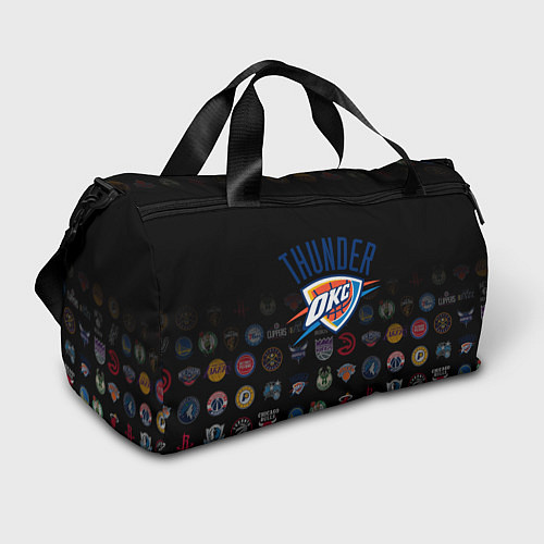 Спортивная сумка Oklahoma City Thunder 2 / 3D-принт – фото 1