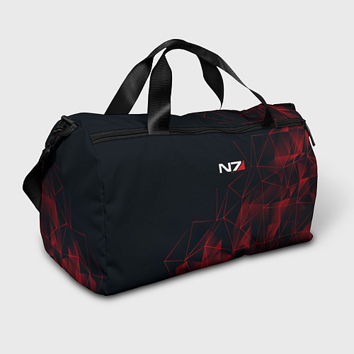 Спортивная сумка MASS EFFECT N7 / 3D-принт – фото 1