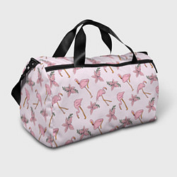 Спортивная сумка Розовый фламинго