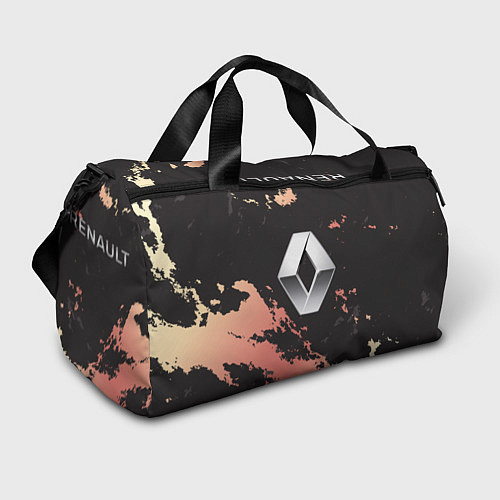 Спортивная сумка Renault спина / 3D-принт – фото 1