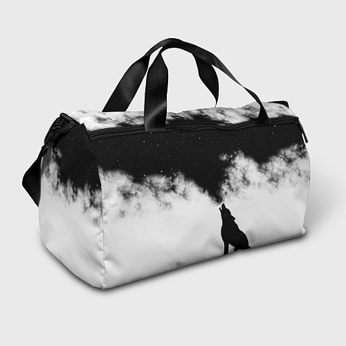 Спортивная сумка Galaxy wolf / 3D-принт – фото 1