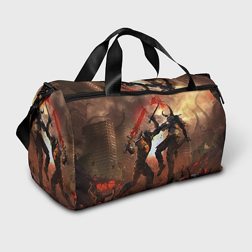 Спортивная сумка Doom Eternal / 3D-принт – фото 1