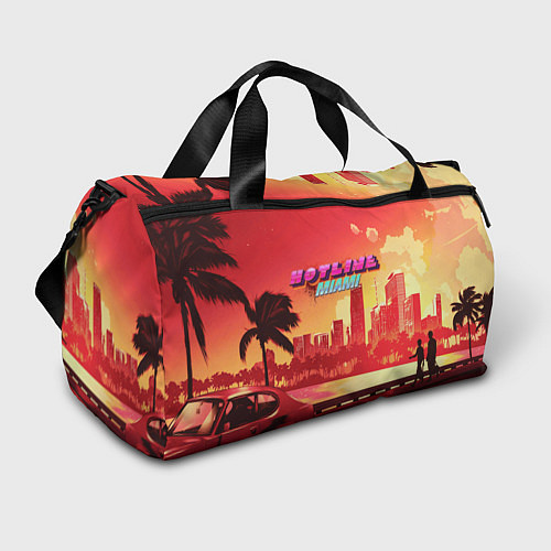 Спортивная сумка HOTLINE MIAMI / 3D-принт – фото 1