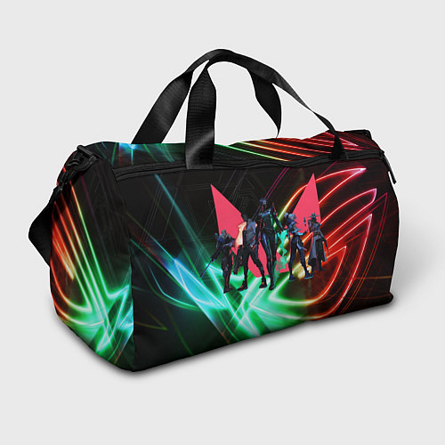 Спортивная сумка Valorant Neon / 3D-принт – фото 1
