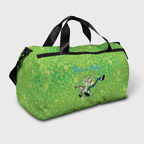 Спортивная сумка Рик и Морти / 3D-принт – фото 1