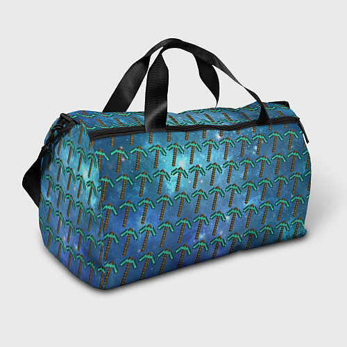 Спортивная сумка Майнкрафт Кирка / 3D-принт – фото 1