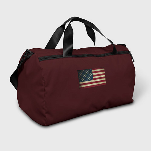 Спортивная сумка USA флаг / 3D-принт – фото 1
