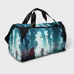 Сумки спортивные Ghost of Tsushima, цвет: 3D-принт