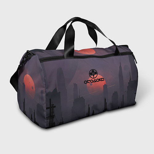 Спортивная сумка Cyberpunk 2077 - Arasaka / 3D-принт – фото 1