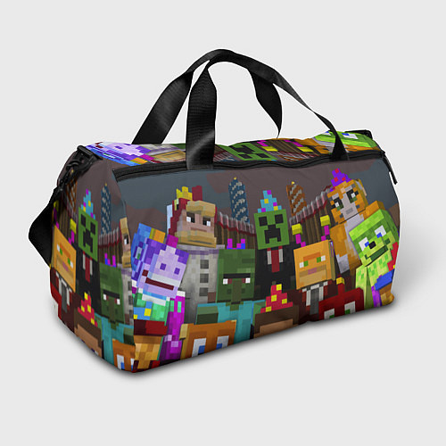 Спортивная сумка Minecraft - characters - video game / 3D-принт – фото 1