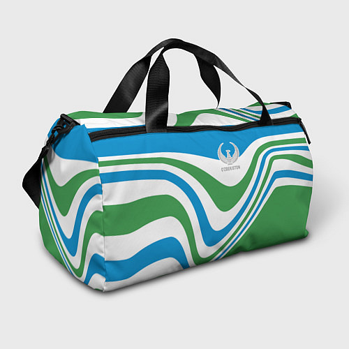 Спортивная сумка Узбекистан - герб страны / 3D-принт – фото 1