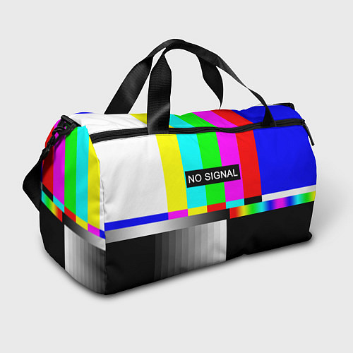 Спортивная сумка NO SIGNAL / 3D-принт – фото 1