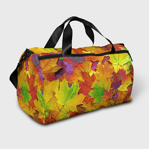 Спортивная сумка Осенние листья / 3D-принт – фото 1