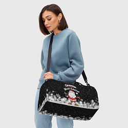 Сумки спортивные Обними скорей деда Санту, цвет: 3D-принт — фото 2