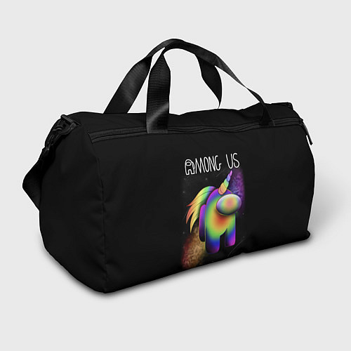 Спортивная сумка AMONG US ЕДИНОРОГ / 3D-принт – фото 1