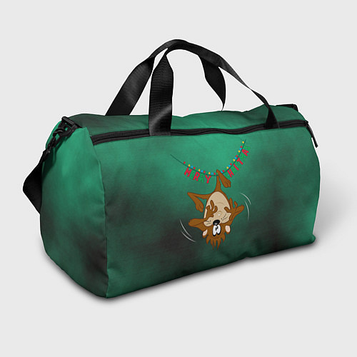 Спортивная сумка Merry Christmas / 3D-принт – фото 1