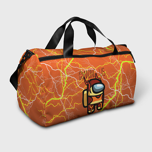 Спортивная сумка Among Us Lightning Z / 3D-принт – фото 1