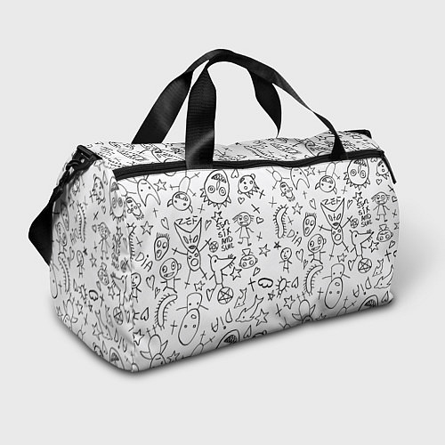 Спортивная сумка DIE ANTWOORD / 3D-принт – фото 1