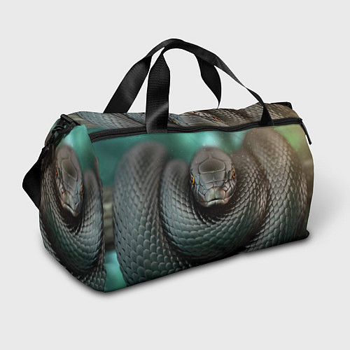 Спортивная сумка Чёрная мамба / 3D-принт – фото 1