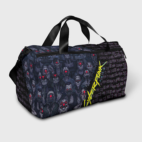Спортивная сумка Cyberpunk 2077 / 3D-принт – фото 1